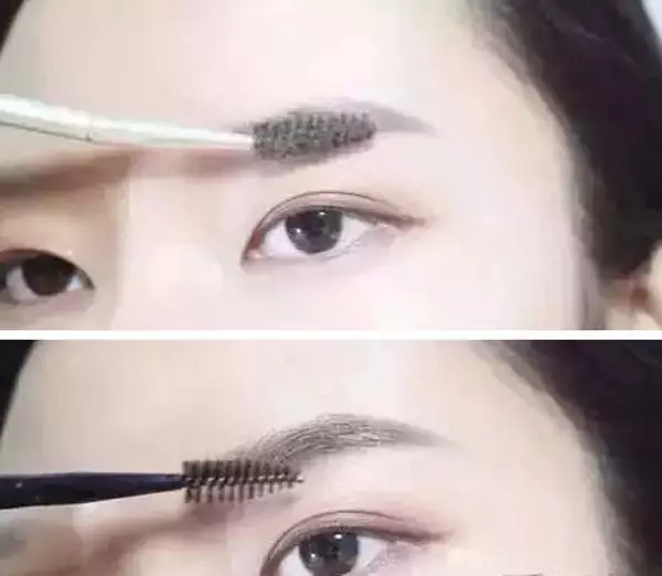 发型 眉毛稀少短怎么画？示范眉粉画眉技巧！