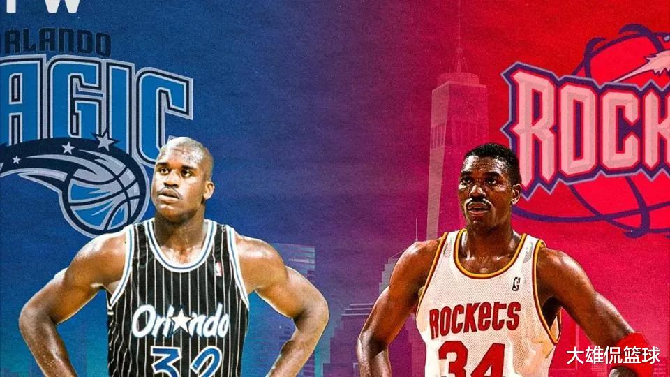 江西|美媒将奥尼尔和奥拉朱旺职业生涯九项单场最高数据作比较,谁更强