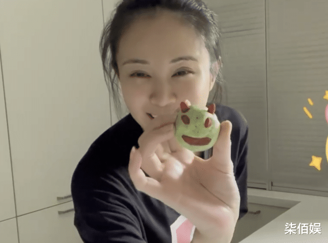 关悦|关悦亲自下厨做青团,老公佟大为超捧场,还被6岁儿子表白好幸福