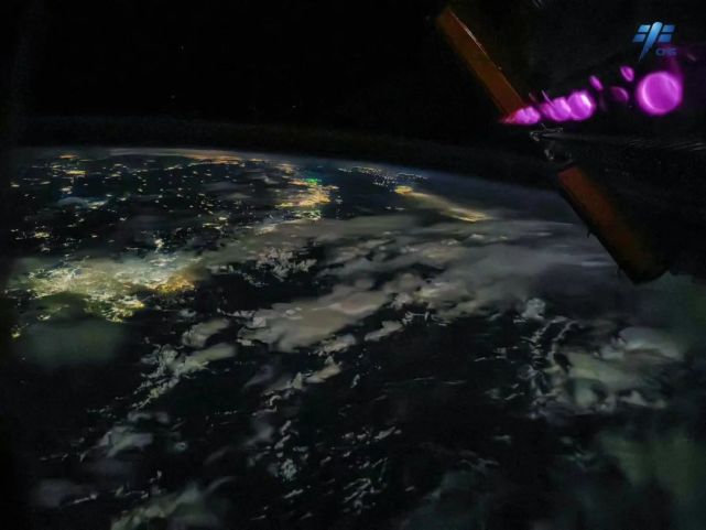 太美了!神十四乘组在轨拍摄祖国美景