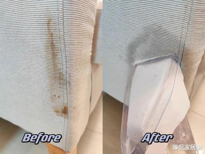 布艺沙发脏了怎样洗才干净?教你正确方法,不用拆,污渍全消!