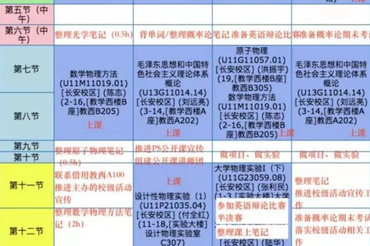 学霸|985学霸“日程表”曝光:一个人的可怕之处,是将自律当成习惯