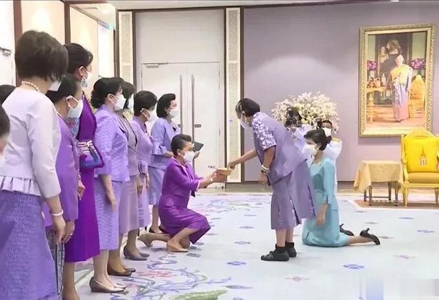 思蕊梵|新春佳节,神兽公主出席公务心情好开怀大笑,却因不停扇风被吐槽