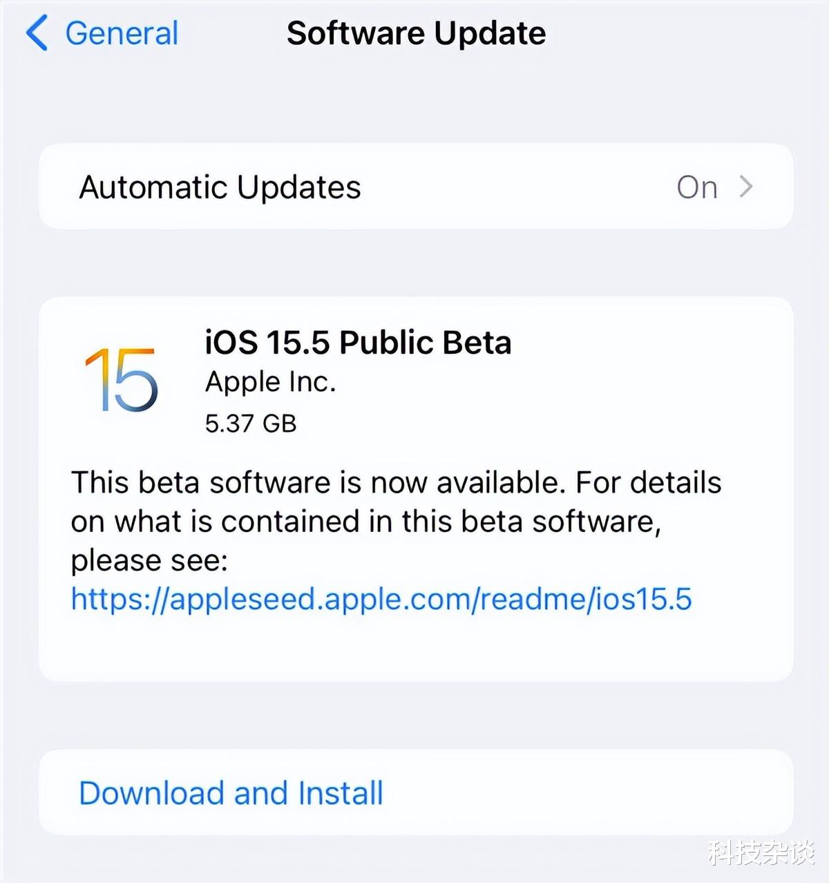iOS|iOS15.5公测版来也，苹果这做法带坏安卓