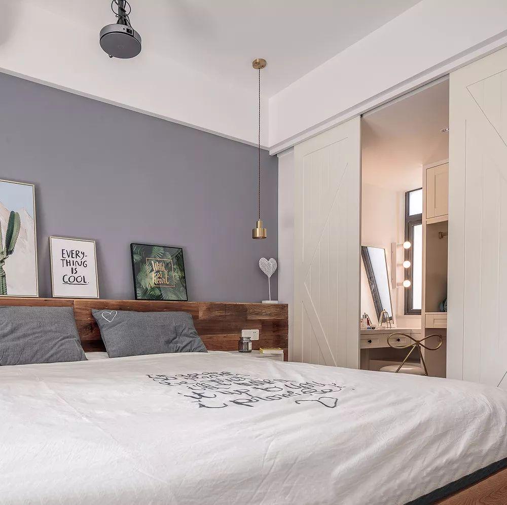 114平的北欧风三房,为了扩容儿童房,餐厅格局都变了