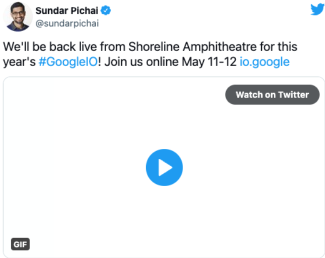 Google|谷歌I/O大会官宣定档5月11日
