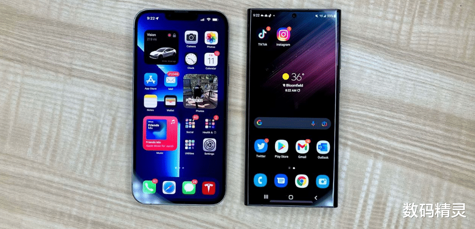 天池|iPhone 13 VS 三星S22,差距太大了!