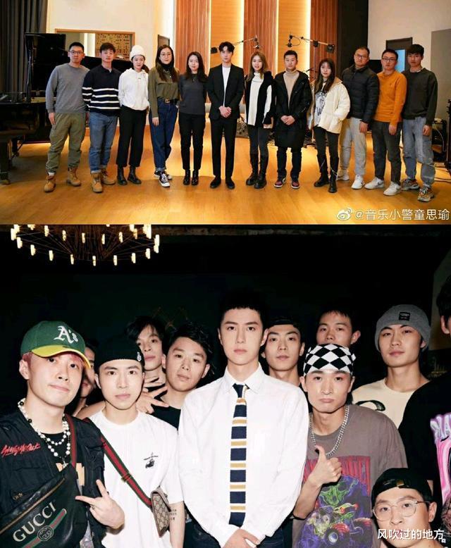 王一博|王一博的粉丝无处不在，众多合影中，一个举动让人羡慕不已