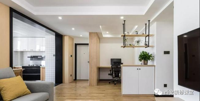 平时茶几吃饭,不要餐桌,餐厅咋装修?