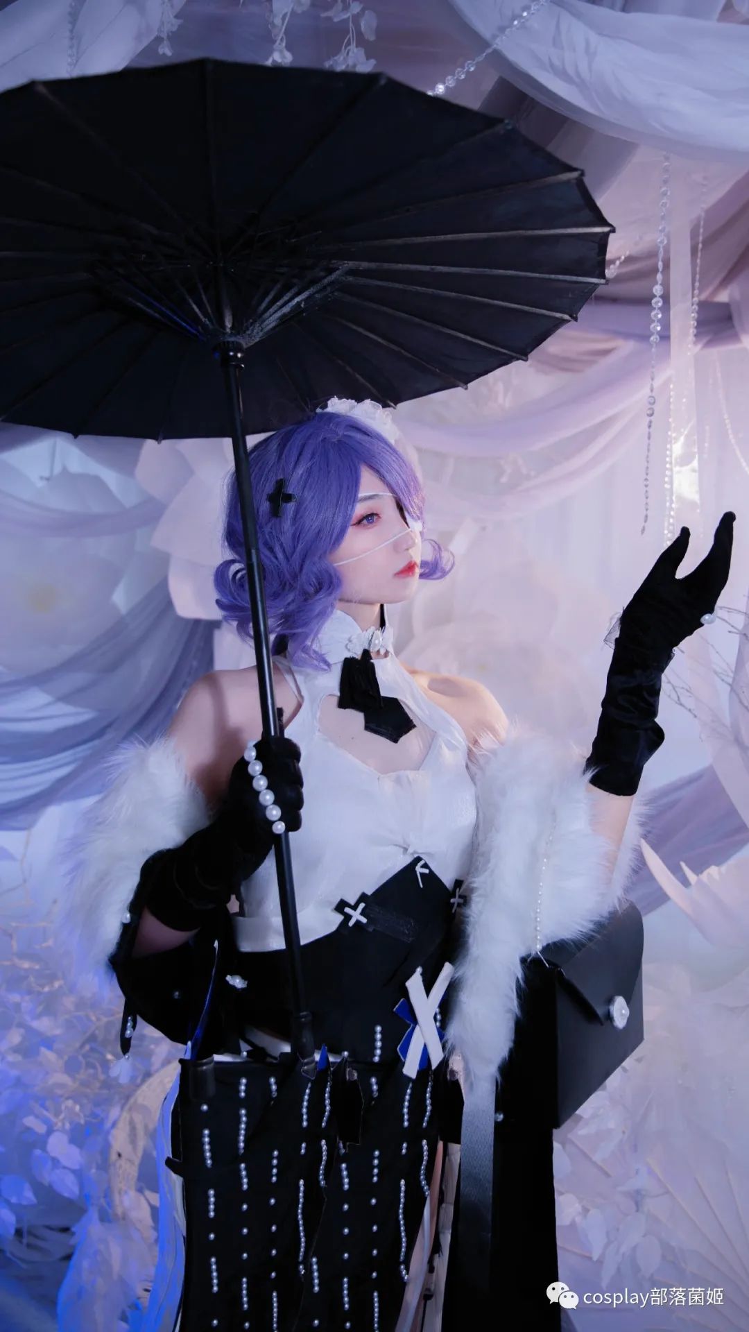 明日方舟|cos：明日方舟旗袍絮雨cos正片@春日桃