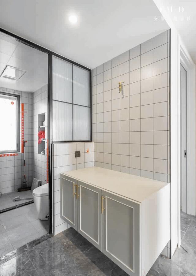 128二手房改造,半包17万+水电2.8万,硬装现场11还原效果图