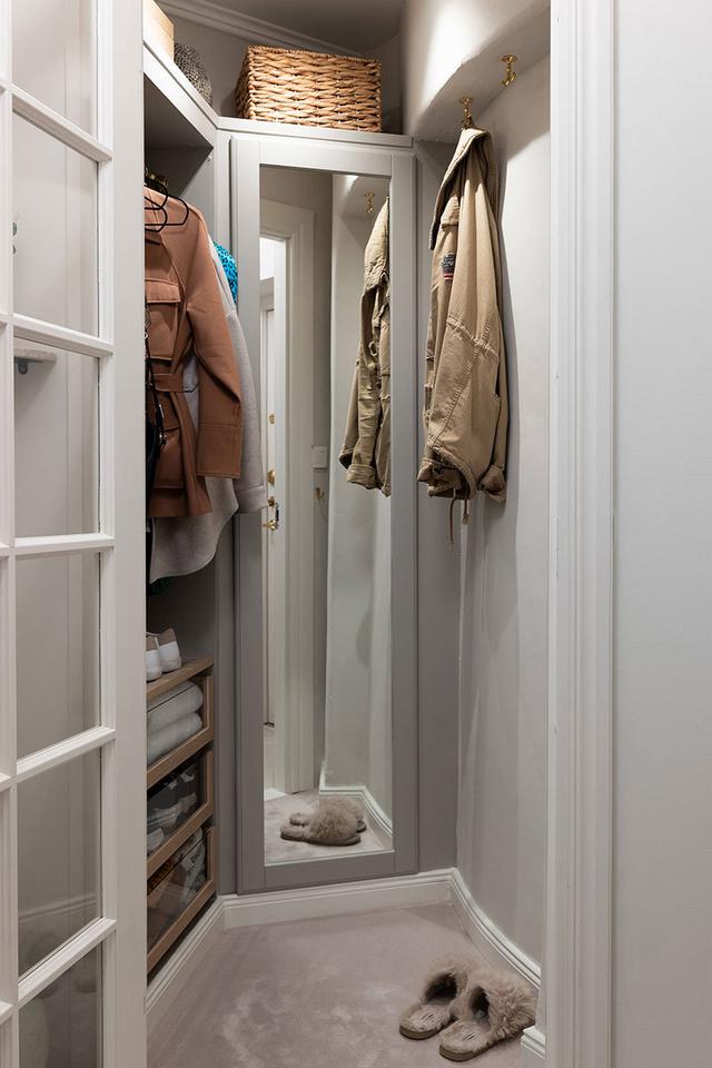 带美妙庭院的一楼38平公寓,柔和色彩打造宜人氛围,舒适宜居