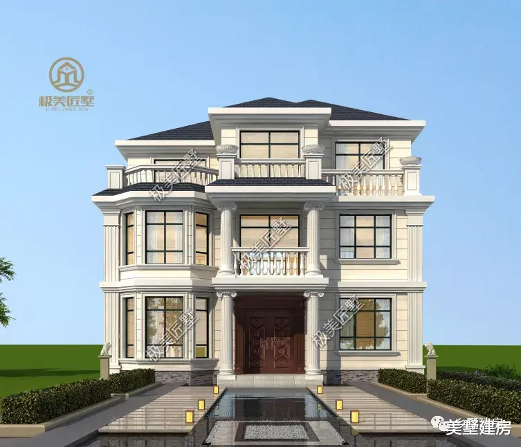 三层欧式风别墅,造型豪华大气,喜欢不要错过