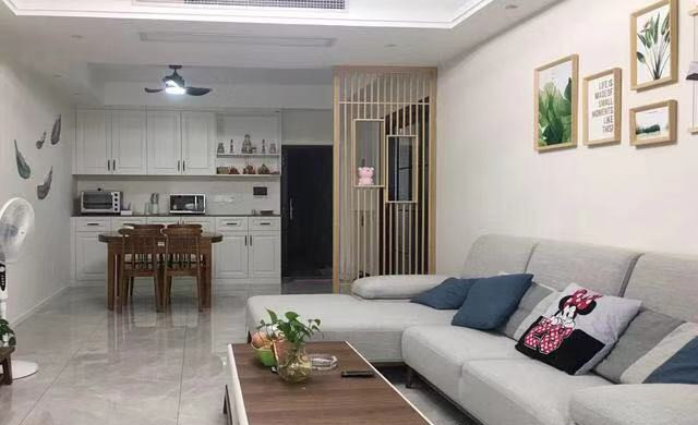 120平米新房花20万装修,全屋到处都是柜子,储物超强