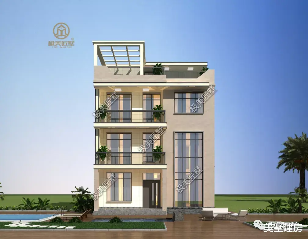 开间九米多看看这款,大气现代风的设计,真是好看极了