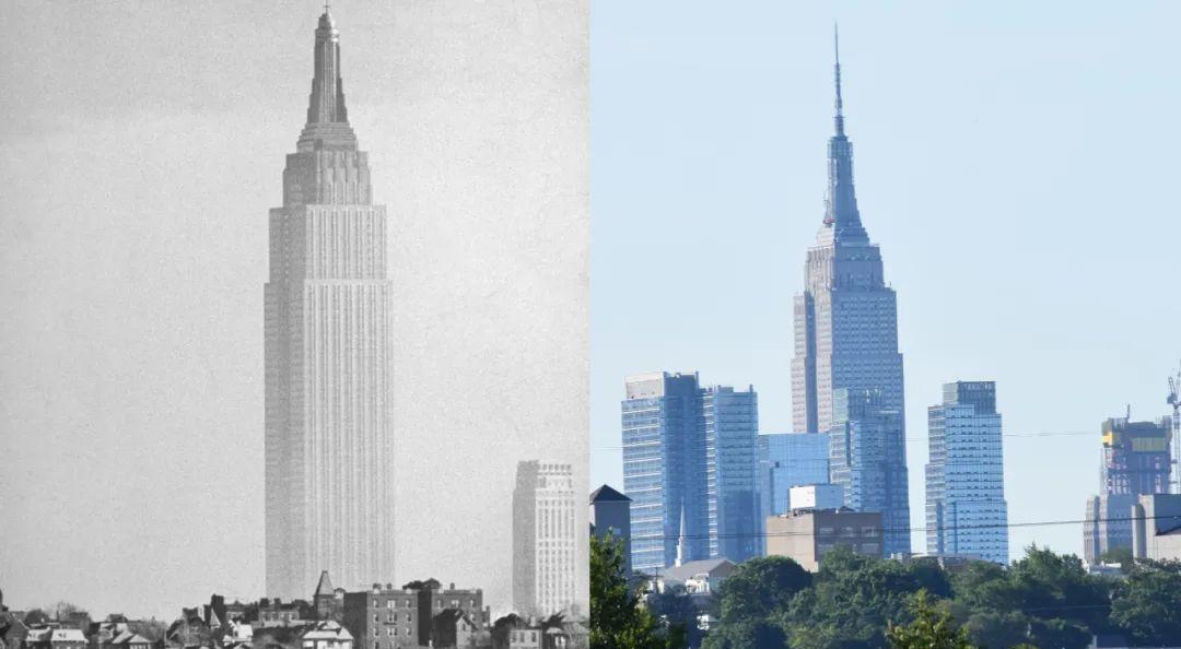 古镇|一组活久见的今昔对比照：世界著名景点100年前是什么样子？