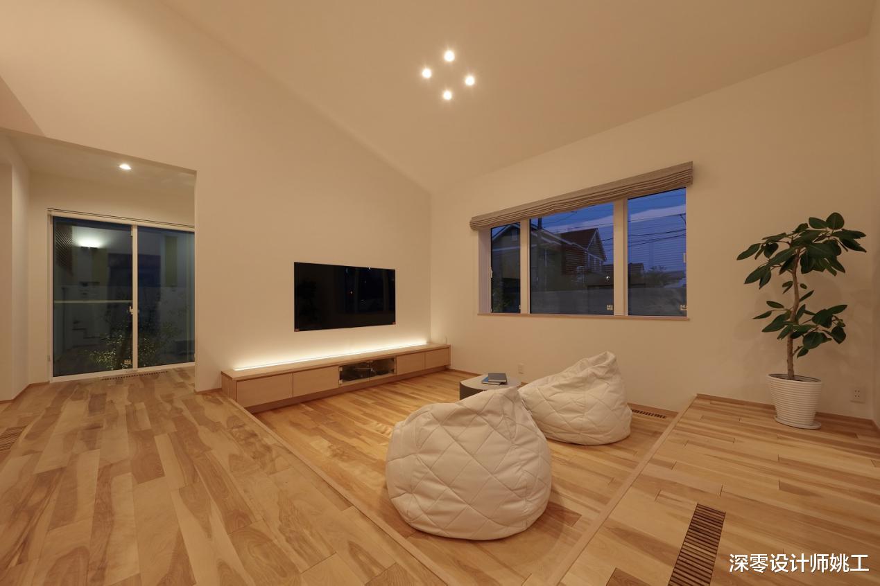 客厅|谁说只有有钱人、大户型才能做下沉式客厅,我看日本做的就很棒