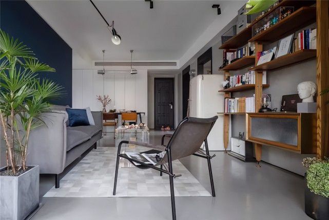 小夫妻在杭州的新家：不铺地板不铺砖，却成为小区“最火”的房子