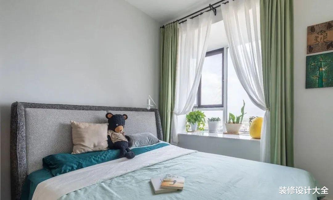 130平北欧风，带玻璃隔断、休闲阳台，不仅颜值高，实用性还强！