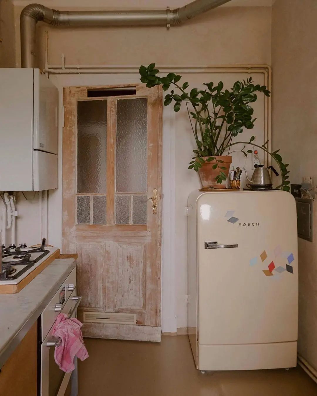 复古风满满的原木家,是温暖的感觉