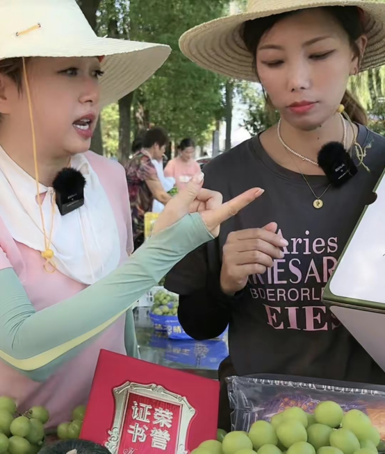知名港星带货太惨!街边卖水果,戴草帽像村妇,卖力吆喝无人认出