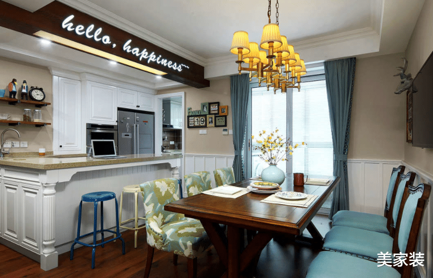 精致的美式空间,大方时尚的设计,让业主更好的享受生活