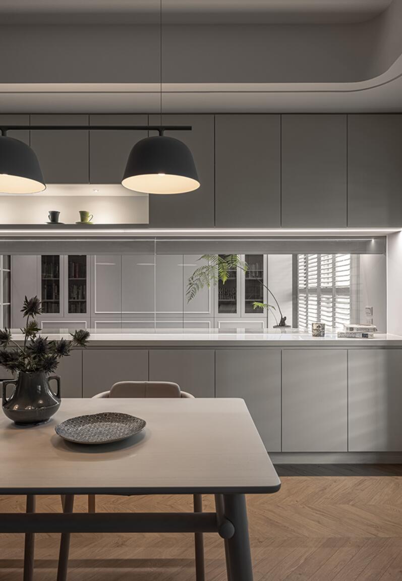 弧形不愧是最美的元素!她127㎡新家,优雅中透着一抹高级