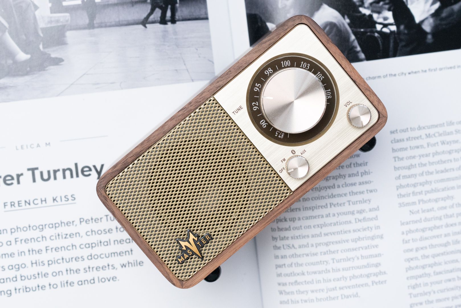 音箱|文艺青年入门首选!山进Master M1实木蓝牙小音箱体验测评