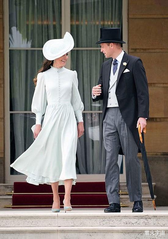 威廉|凯特王妃亮相王室派对，头戴绿牡丹抢镜，“爱威廉而非头衔”女王刮目