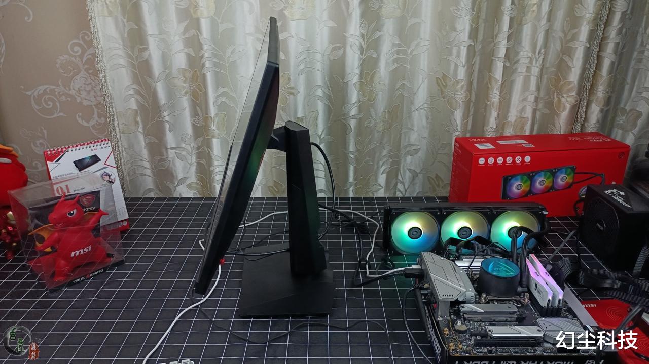 红米手机|519元的360水冷,适合B660平台吗?威刚XPG霜盾炫彩360水冷装机