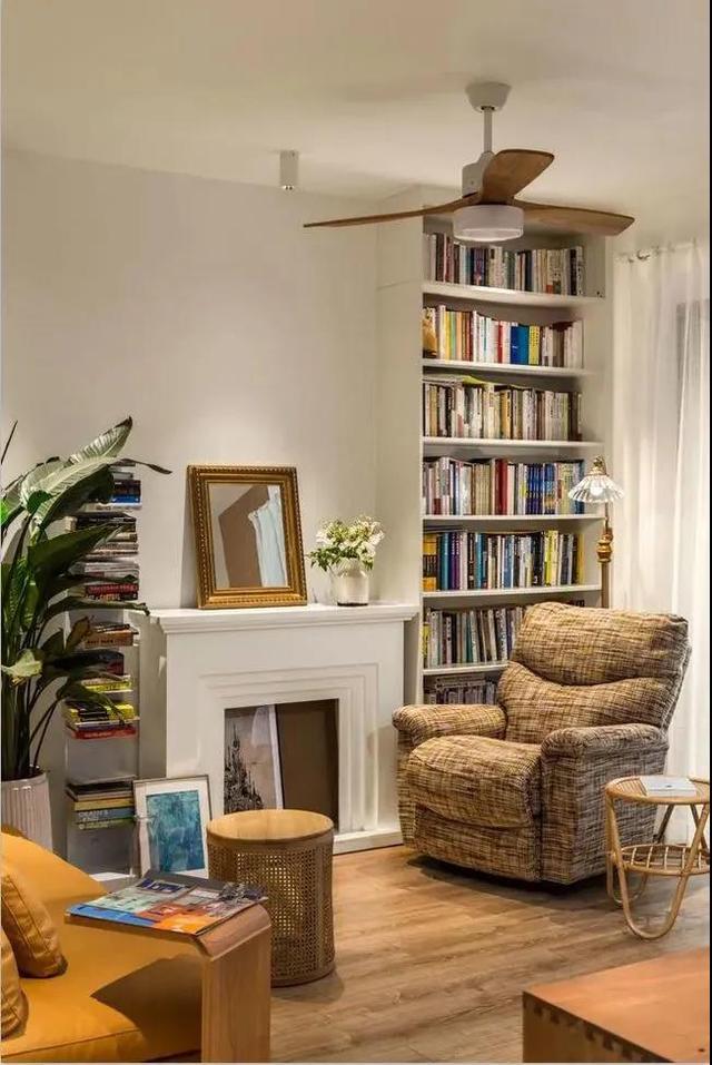 90后夫妻的复古风婚房,全屋不做吊顶,衣帽间里藏浴缸,太美了!