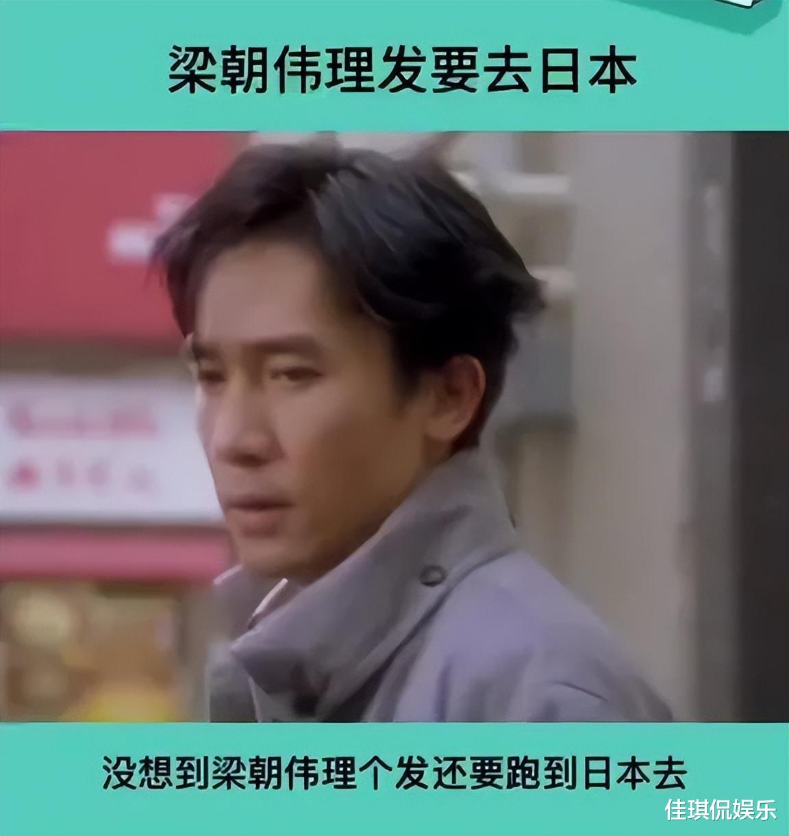 江疏影|梁朝伟又跑到日本去剪头发，一个月剪一次，一次花费40万日元！真是有钱任性