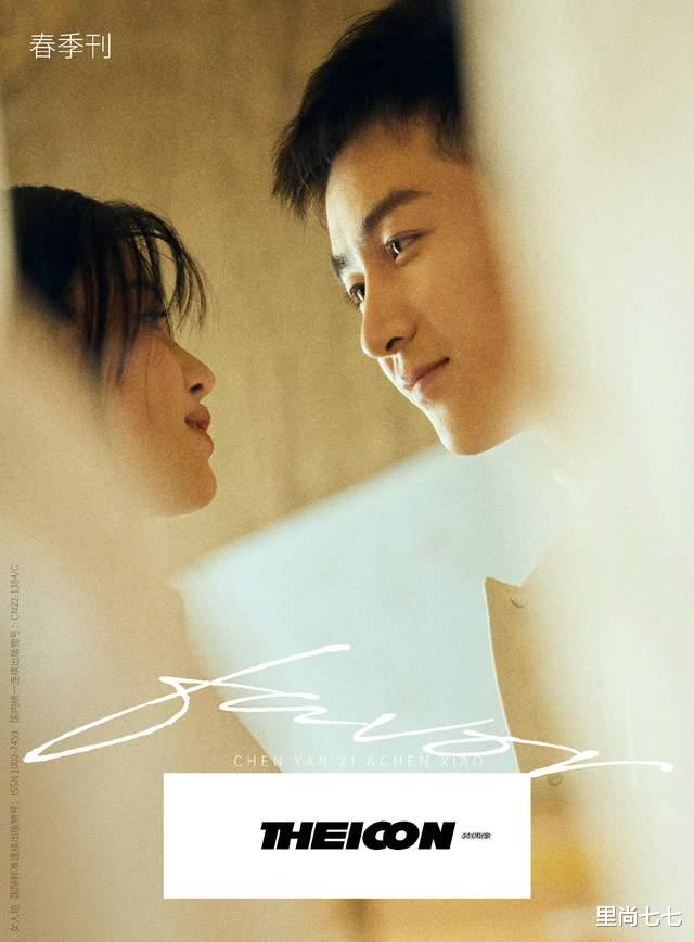 陈晓|陈晓夫妇罕见合体，陈妍希换新风格大变样，陈晓“望妻眼”太温柔