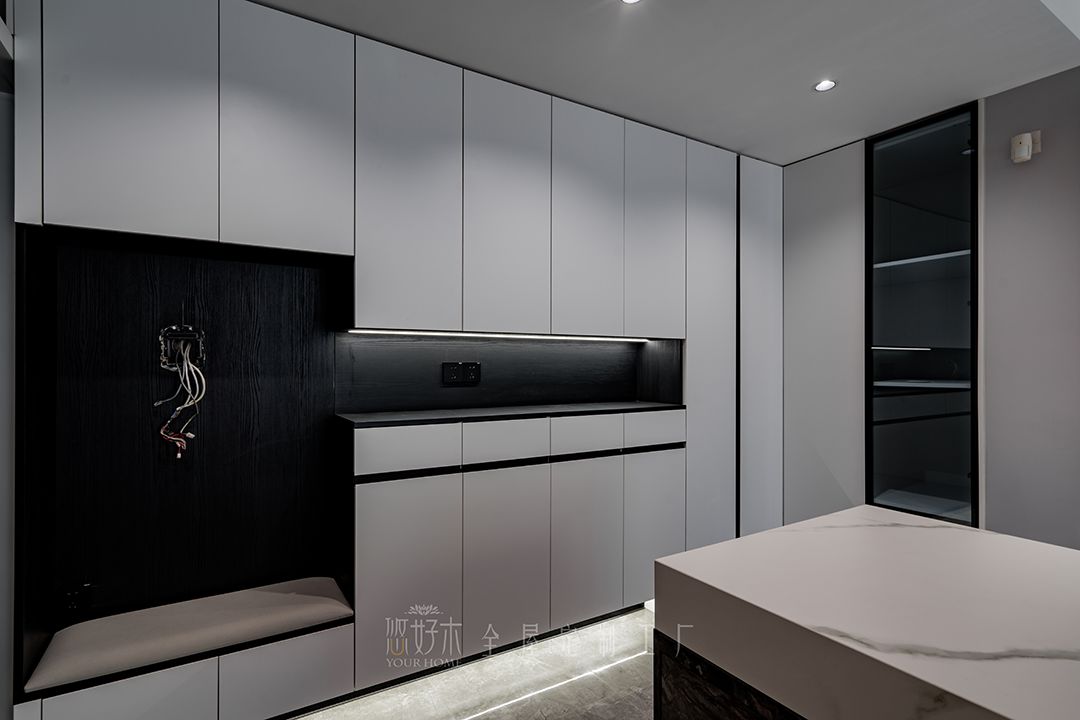 客厅|悠好木实景案例·全屋定制-重庆江与城