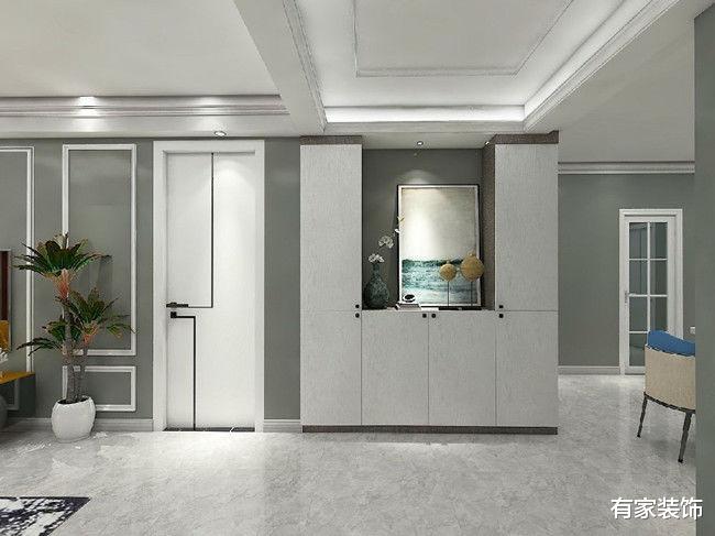 郑州装修公司,玄关柜如何设计更能装?