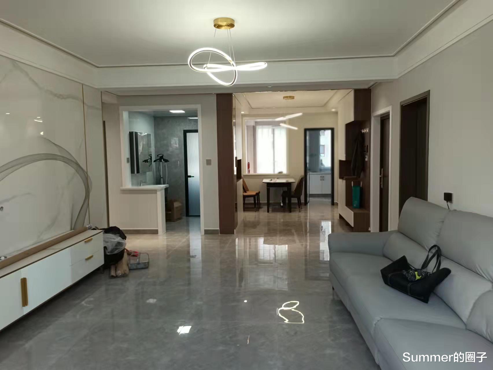 内附消费明细:坐标山东小县城,房子138.6平方,装修花费5.78万