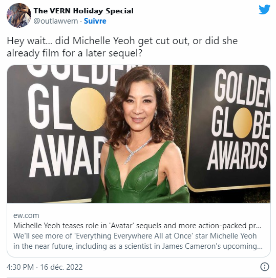 杨紫琼|华裔巨星被针对?阿凡达一剪没!粉丝不答应