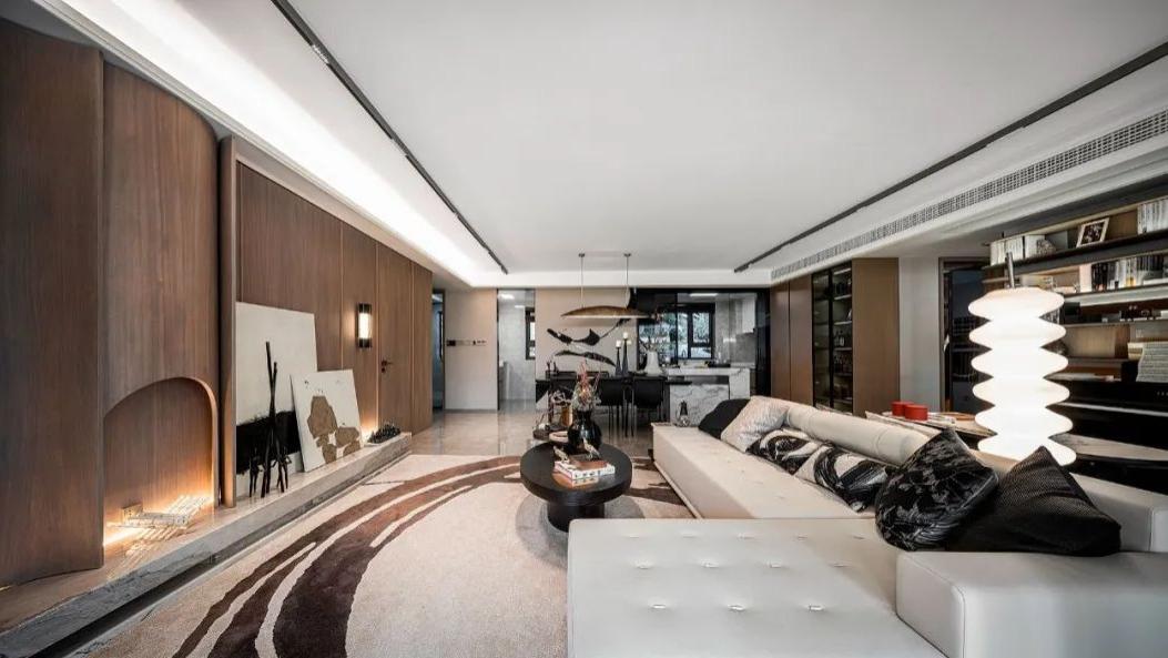 195㎡大气轻奢，私藏时光，共度四时三餐