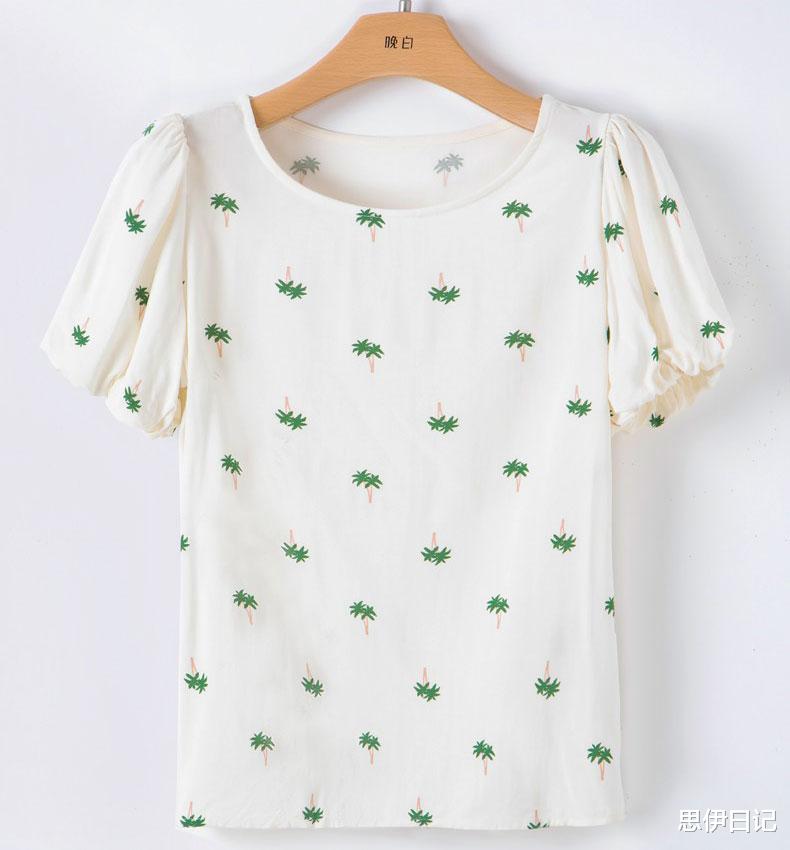 夏季休闲印花通勤穿搭,打造知性淑女范,既减龄又有气质