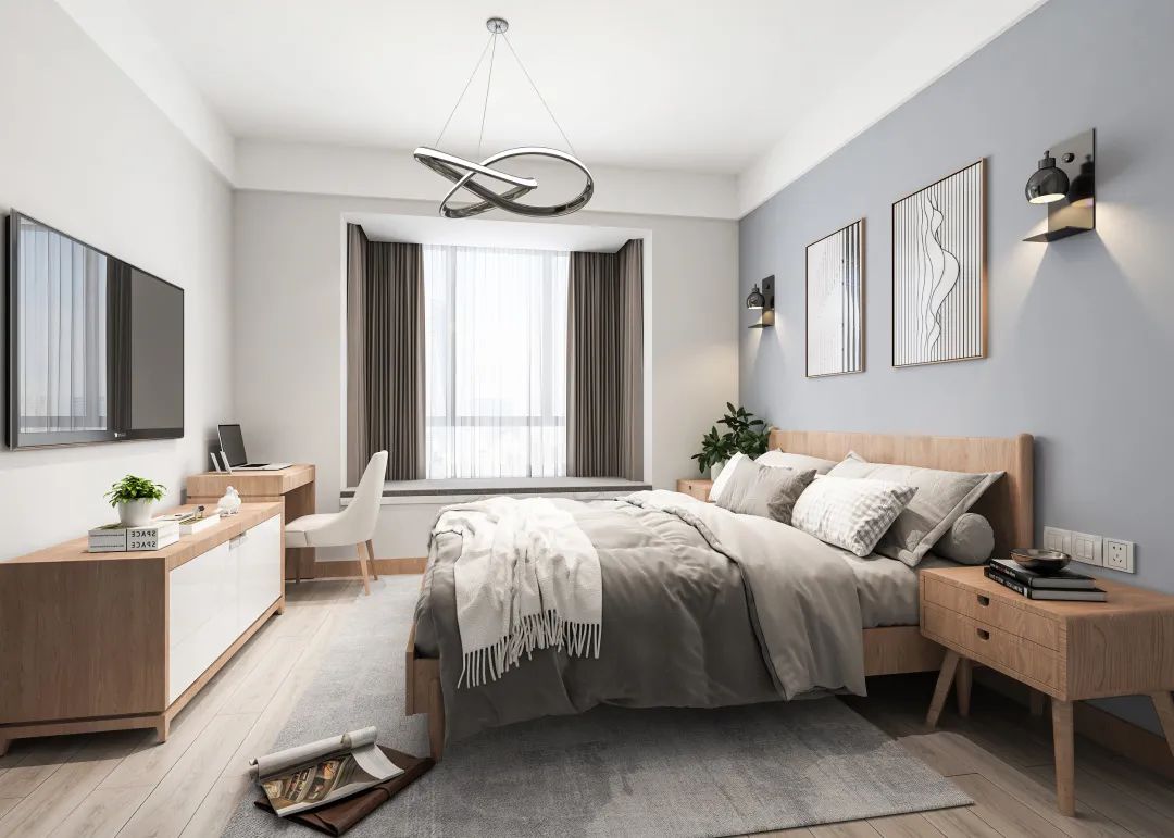 [都华名苑]丨107㎡简约原木风设计温馨感十足