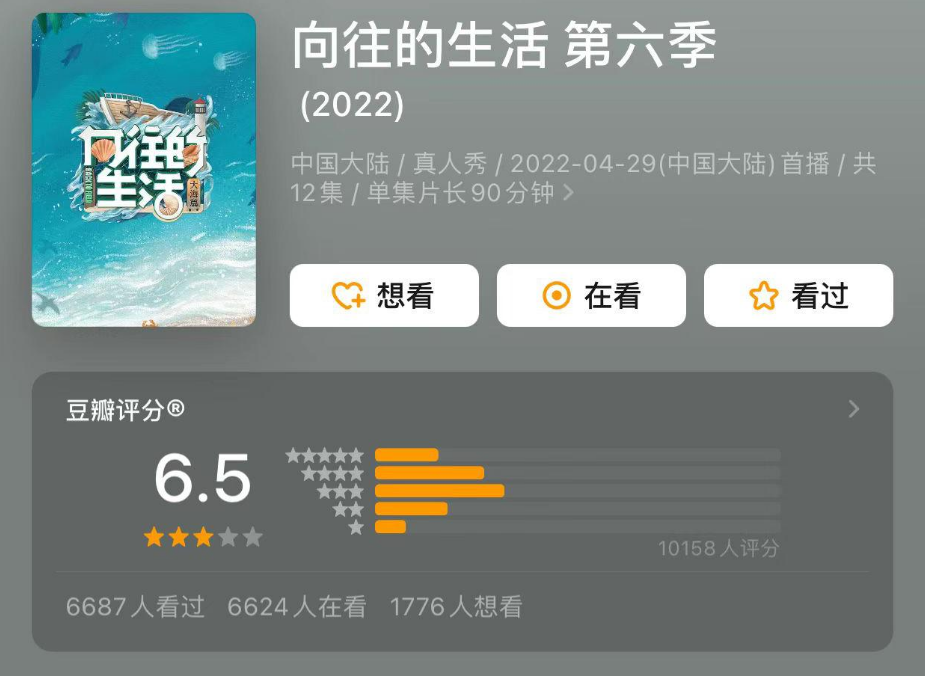 何炅|《向往6》彻底摆烂了？嘉宾吃喝玩乐睡，热度双扑街口碑翻身无望