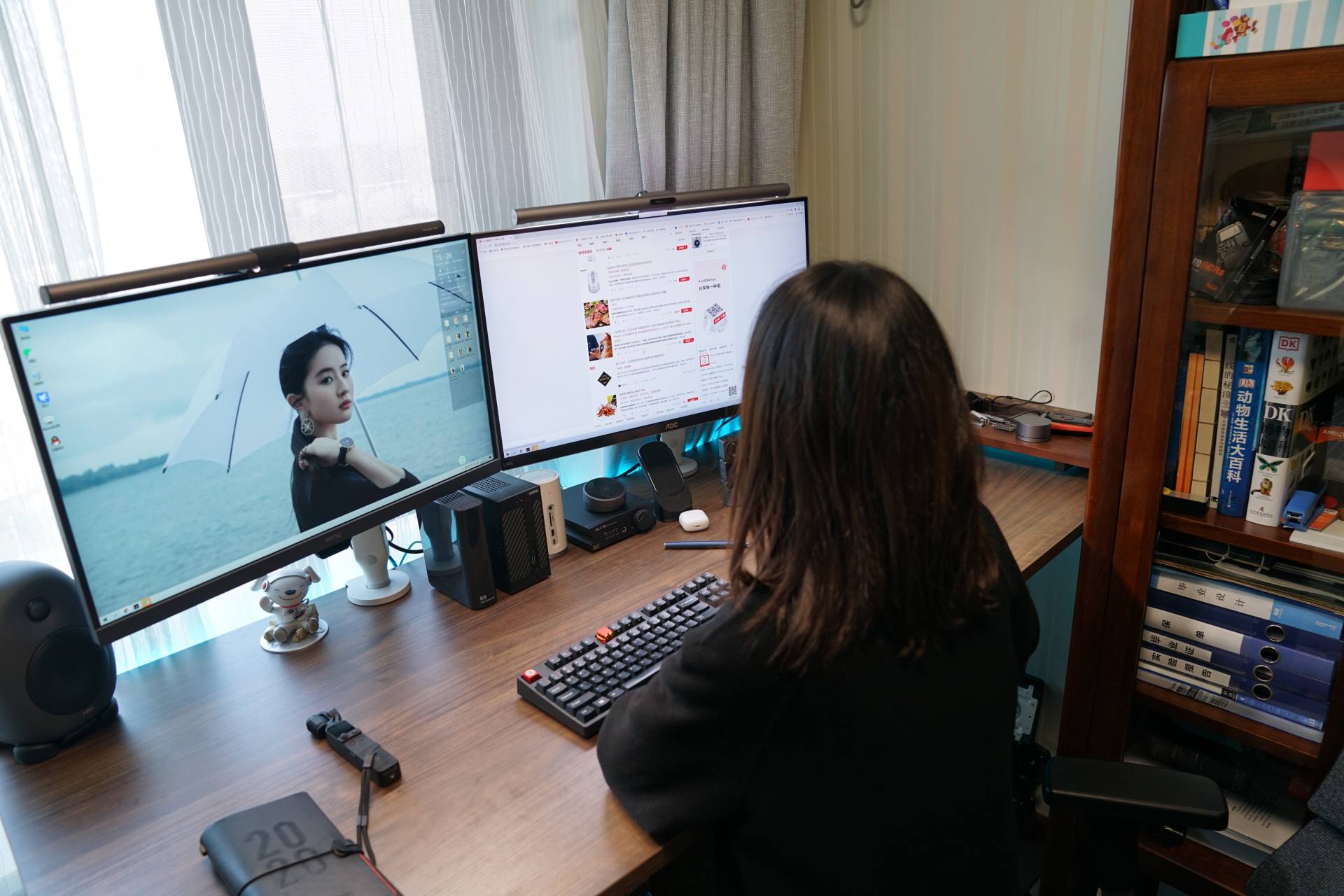 一桌一椅一世界！这才是我理想中书房该有的样子（附桌底理线）