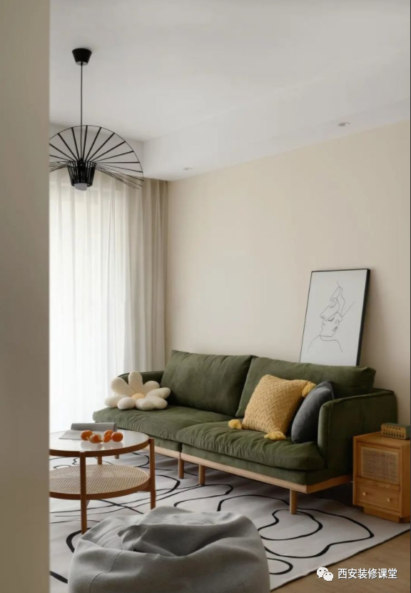 80㎡两室素雅,小两口慢生活