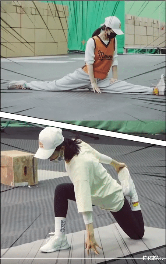 赵丽颖|赵丽颖抬腿压腰柔嫩性超好，为新剧准备受期待，离婚更有魅力