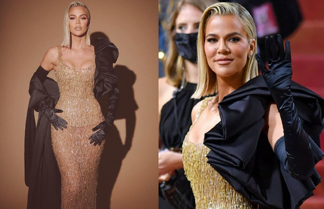 金·卡戴珊|卡戴珊三姐晒近照,一头金发太飒!体型瘦了一圈,38岁风韵犹存