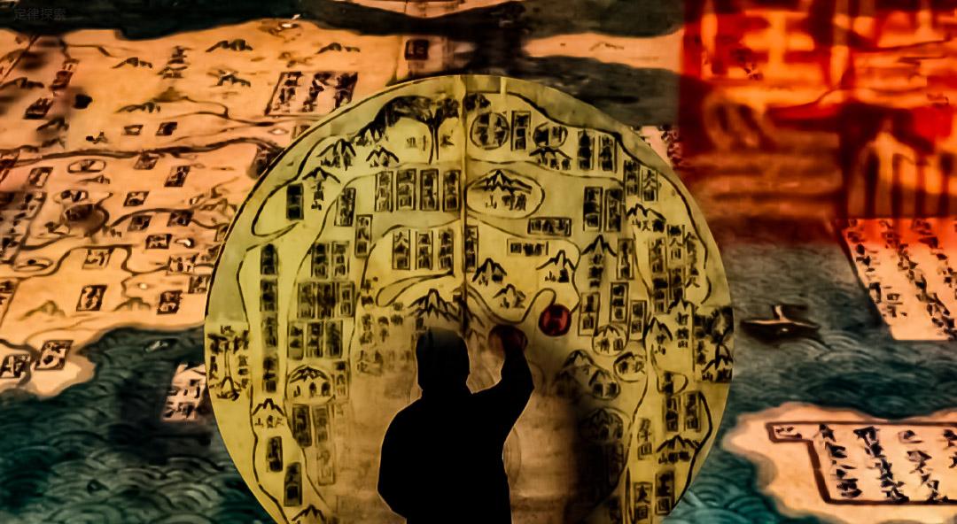 全舆总图来自五百多年前,整个地球的版图完整清晰地被记录了下来