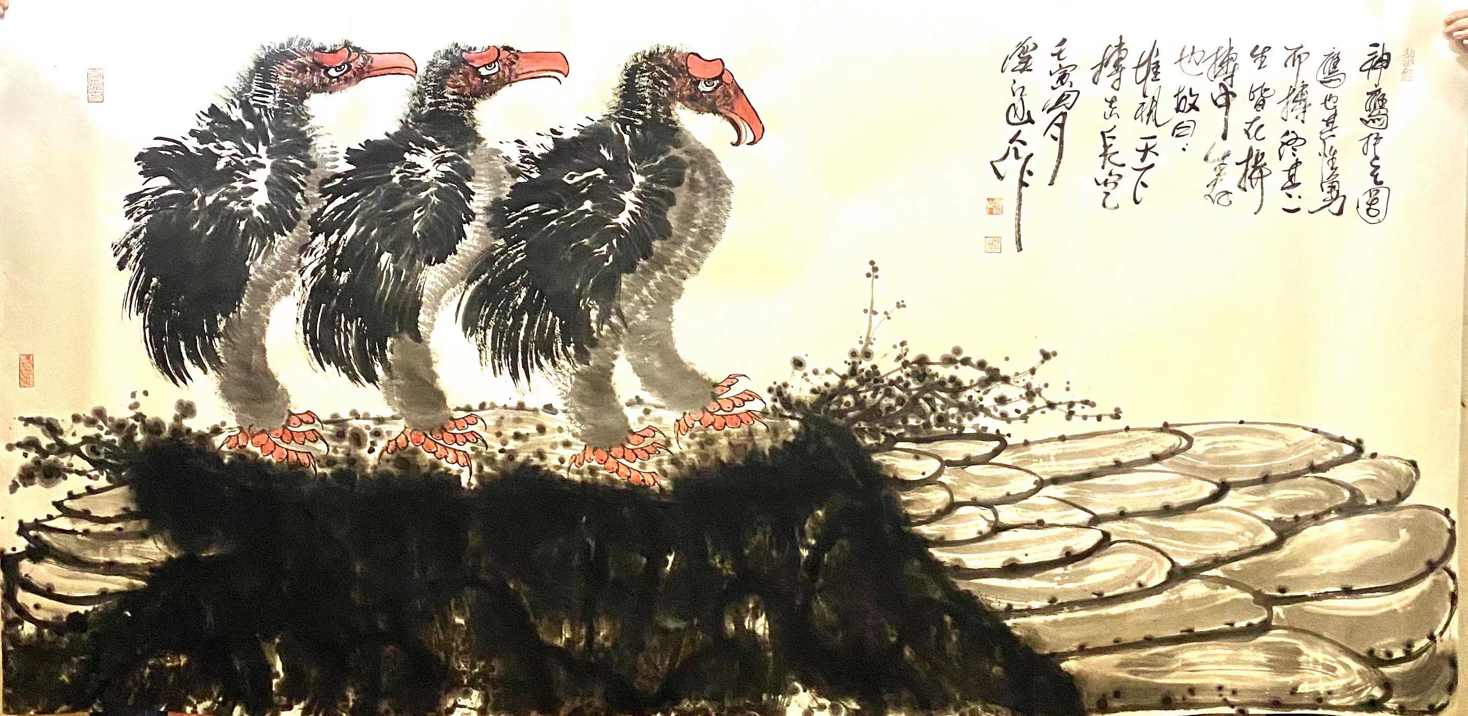 山水画|国画大师朱祖国作品受到收藏市场的热烈追捧