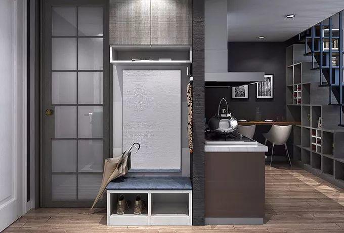 入户玄关究竟要怎样做,才能保证出门时妆容不花,进门时气质不倒