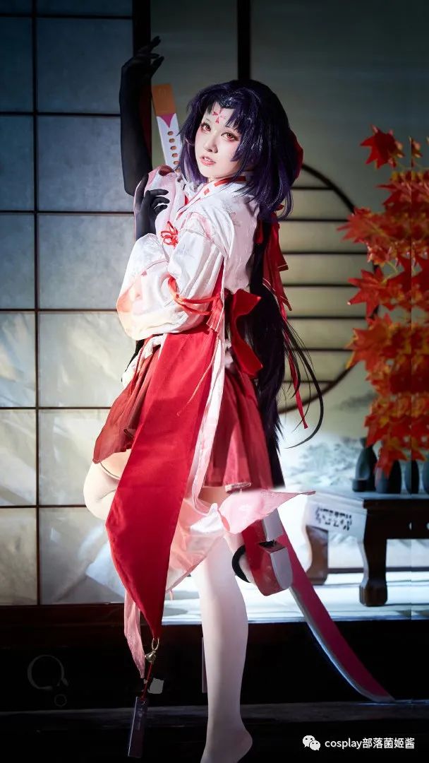 阴阳师|cos：阴阳师妖刀姬cos正片@外星嫣子