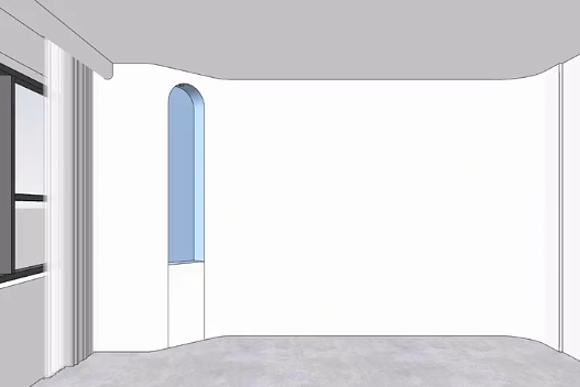 卧室墙角有个大柱子,你是如何设计的!